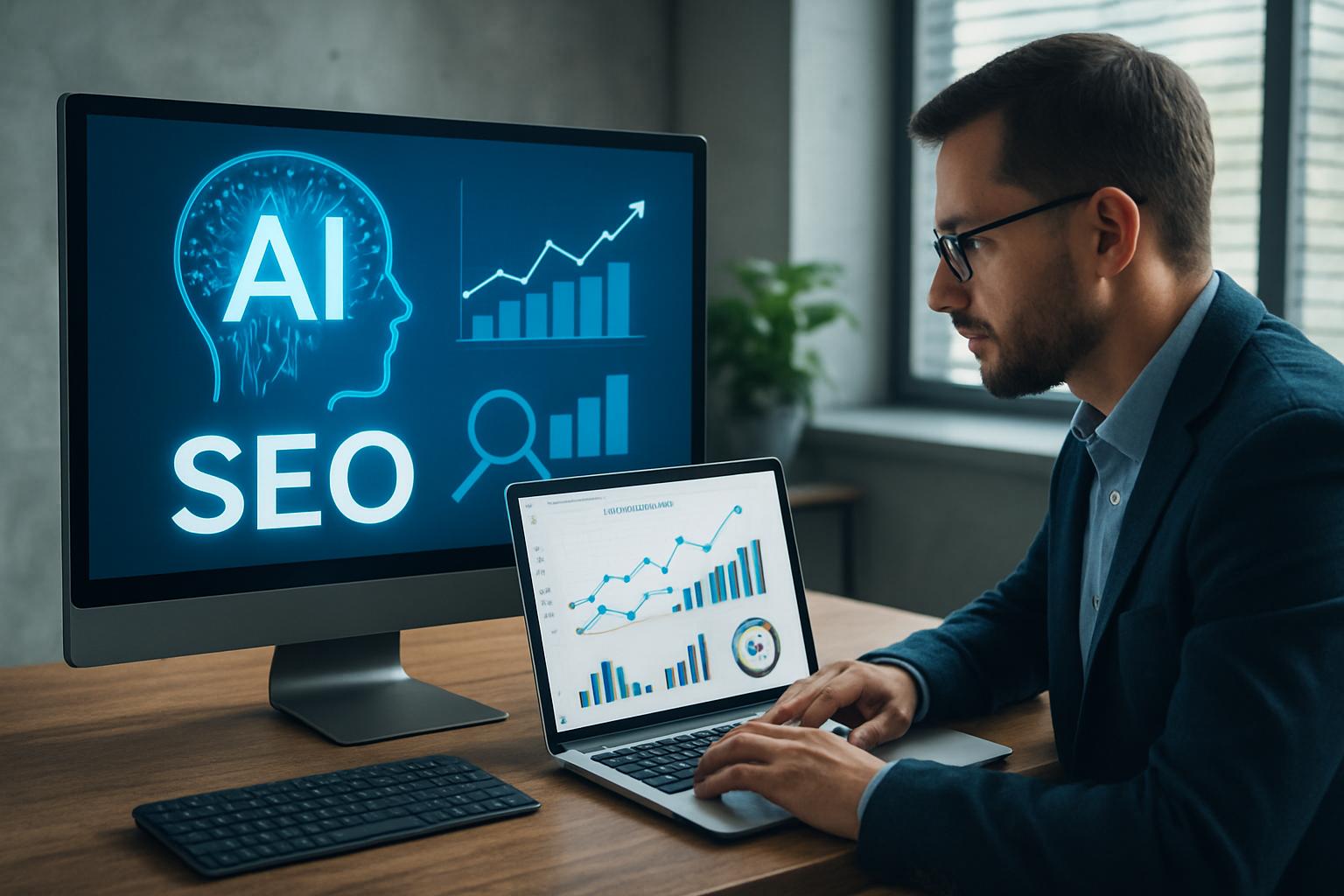 AI w SEO – jak zmienia się pozycjonowanie stron?. UX, Core Web Vitals i algorytmy AI